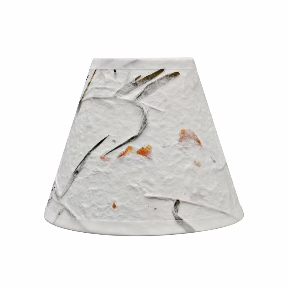 Aspen Creative Corporation 6 in. x 5 in. Off White Hardback Empire Lamp Shade (9-Pack)