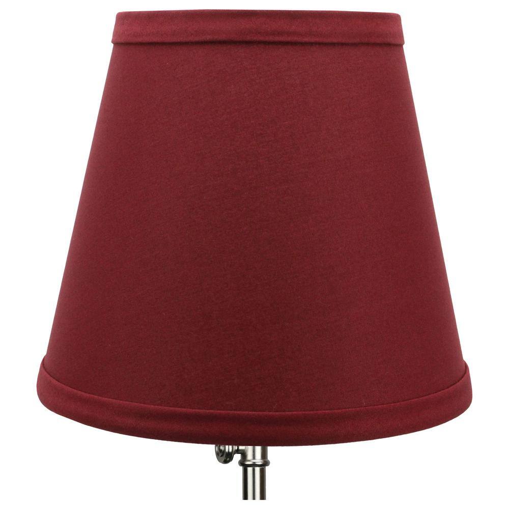 FenchelShades.com Fenchel Shades 5 in. Top Diameter x 8 in. Bottom Diameter x 7 in. Slant Empire Lamp Shade - Linen Brick