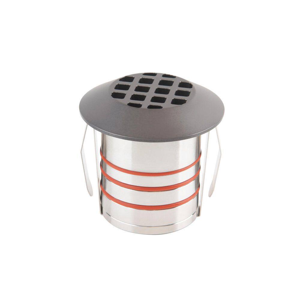 None Inground Indicator Light Low-Voltage Bronze LED with 3000K Color Temp