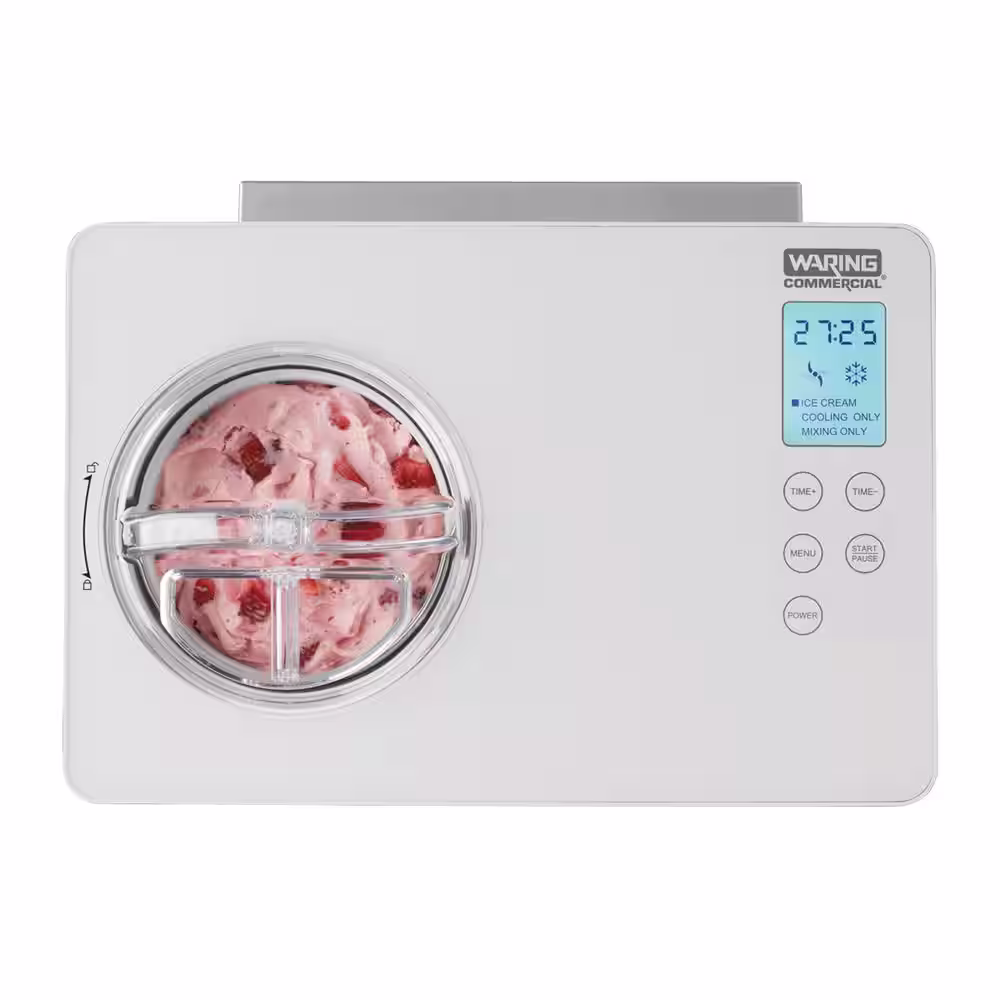 Waring Commercial 2-Quart Compressor Ice Cream Maker 120V