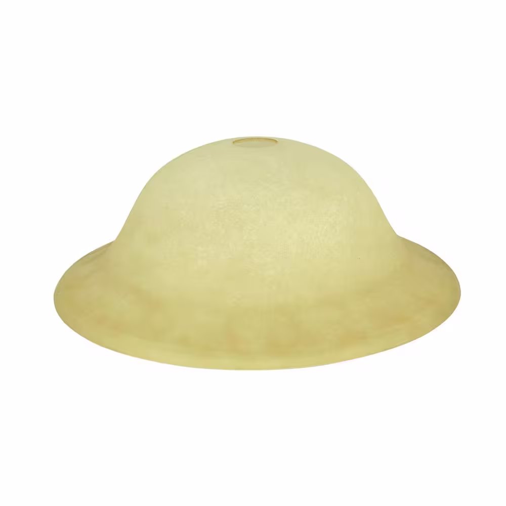 None 5-1/2 in. Frosted Torchiere Replacement Glass Shade