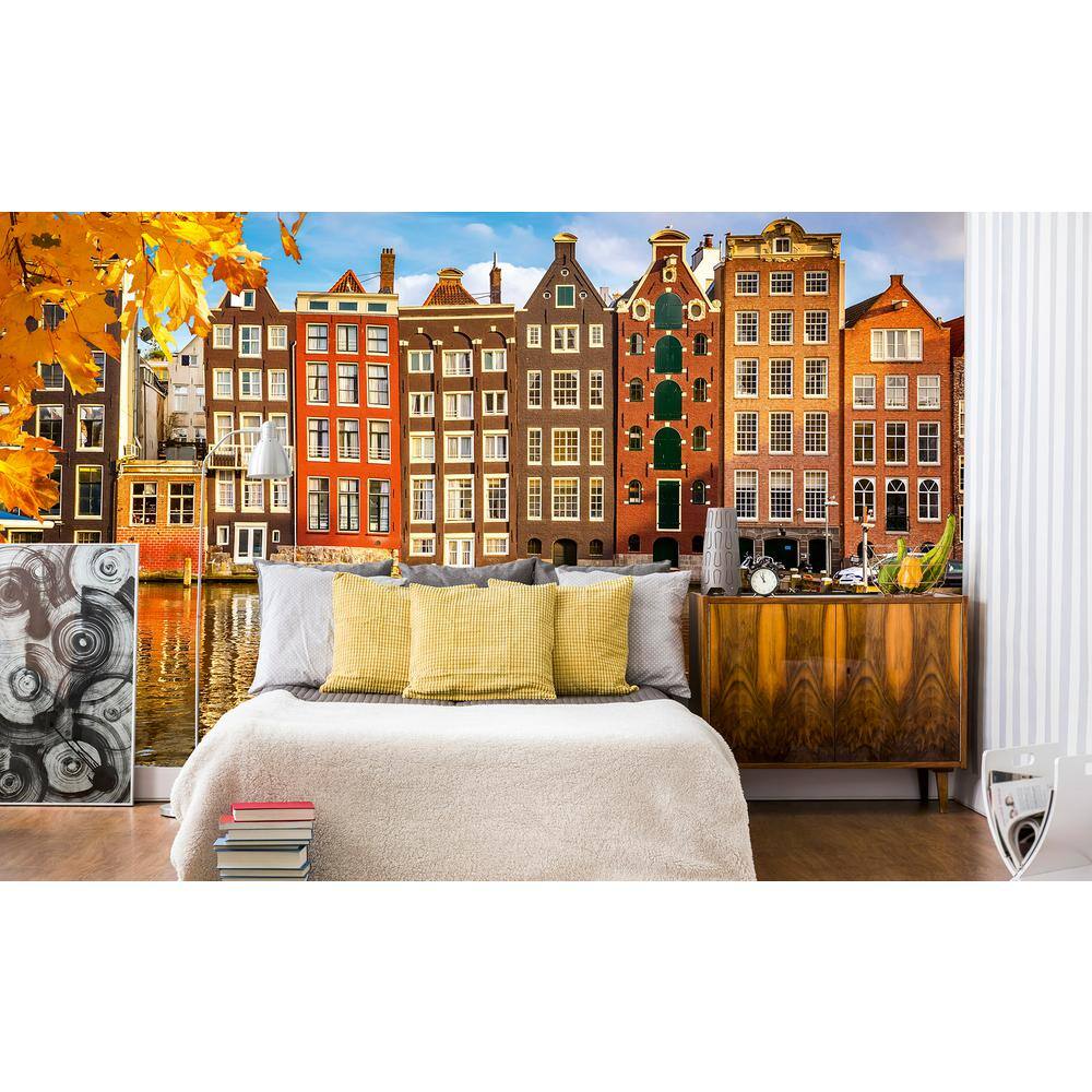 Dimex Modern Houses in Amsterdam Abstract Wall Mural