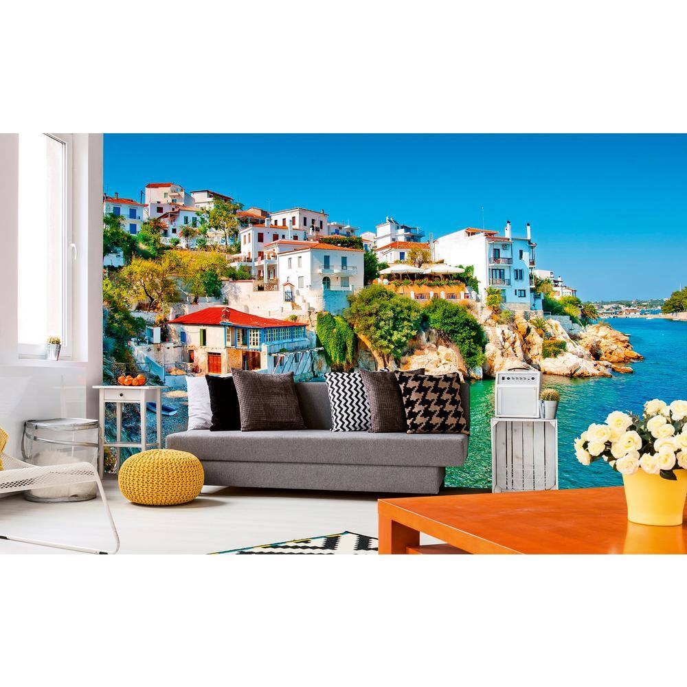 Dimex Greece Coast Cityscapes Wall Mural