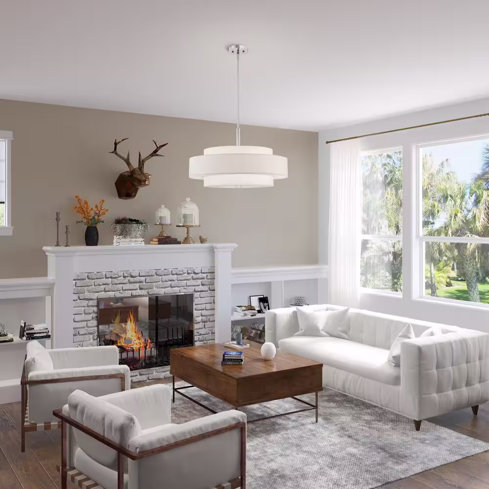 AVIANCE LIGHTING Mercury 5 Light Brushed Nickel Pendant