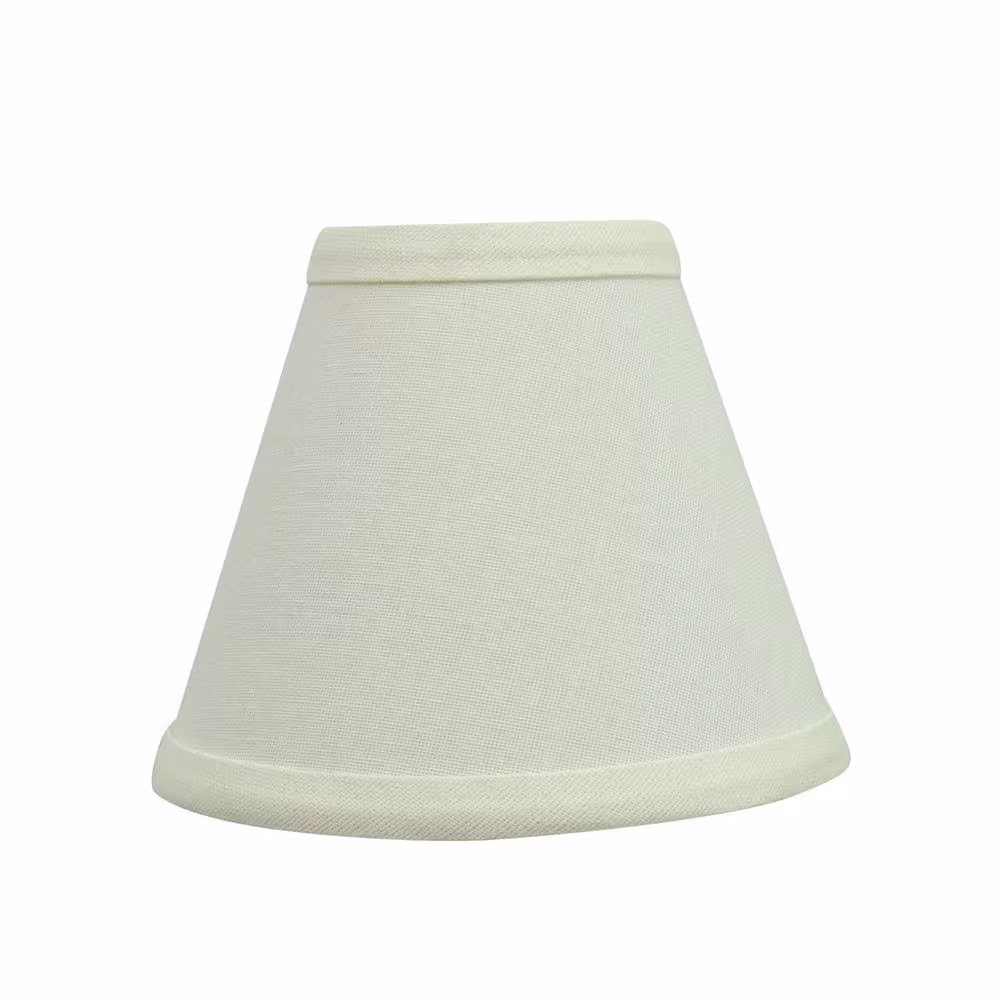 Aspen Creative Corporation 6 in. x 5 in. Vanilla Hardback Empire Lamp Shade (2-Pack)