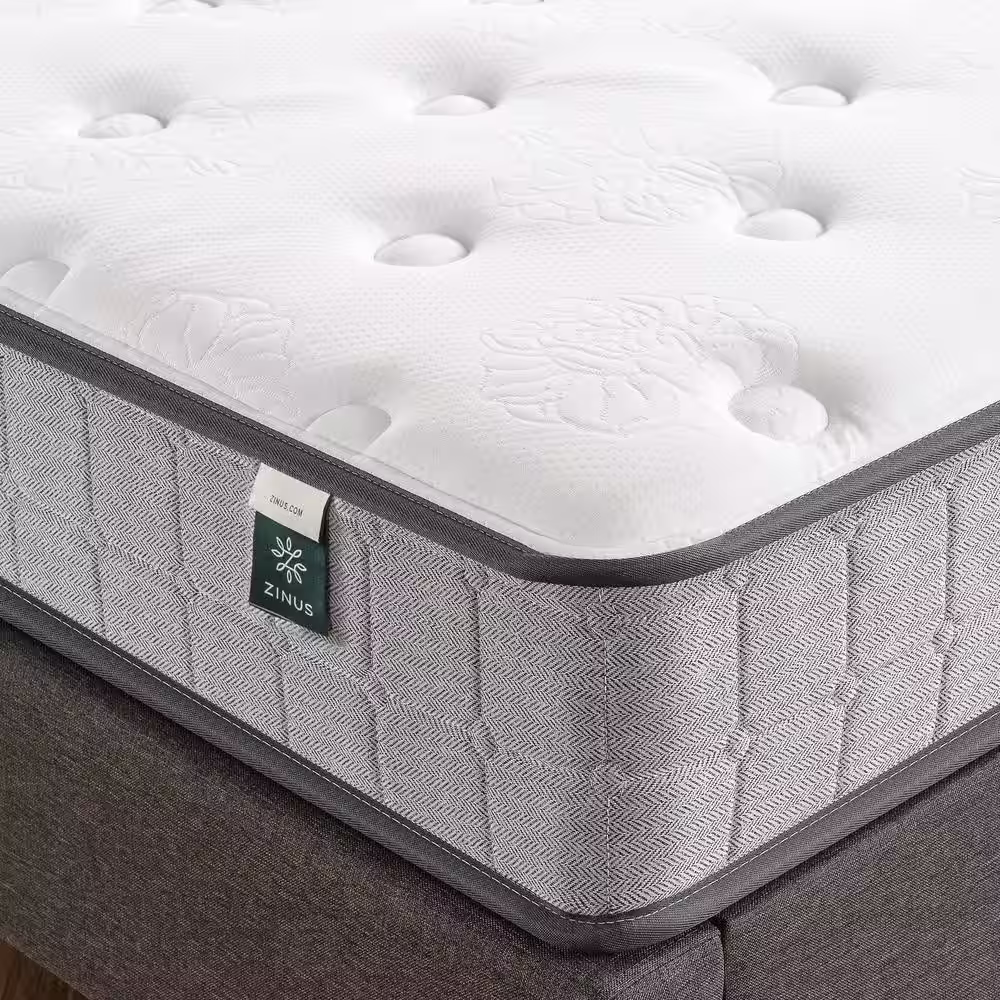 Zinus 8 in. Medium Hybrid Tight Top Twin Comfort Support Cooling Gel Mattress