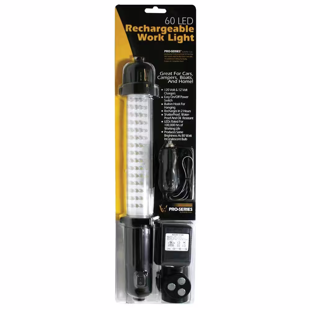 PRO-SERIES 60 LED Cordless Rechargeable Work Light