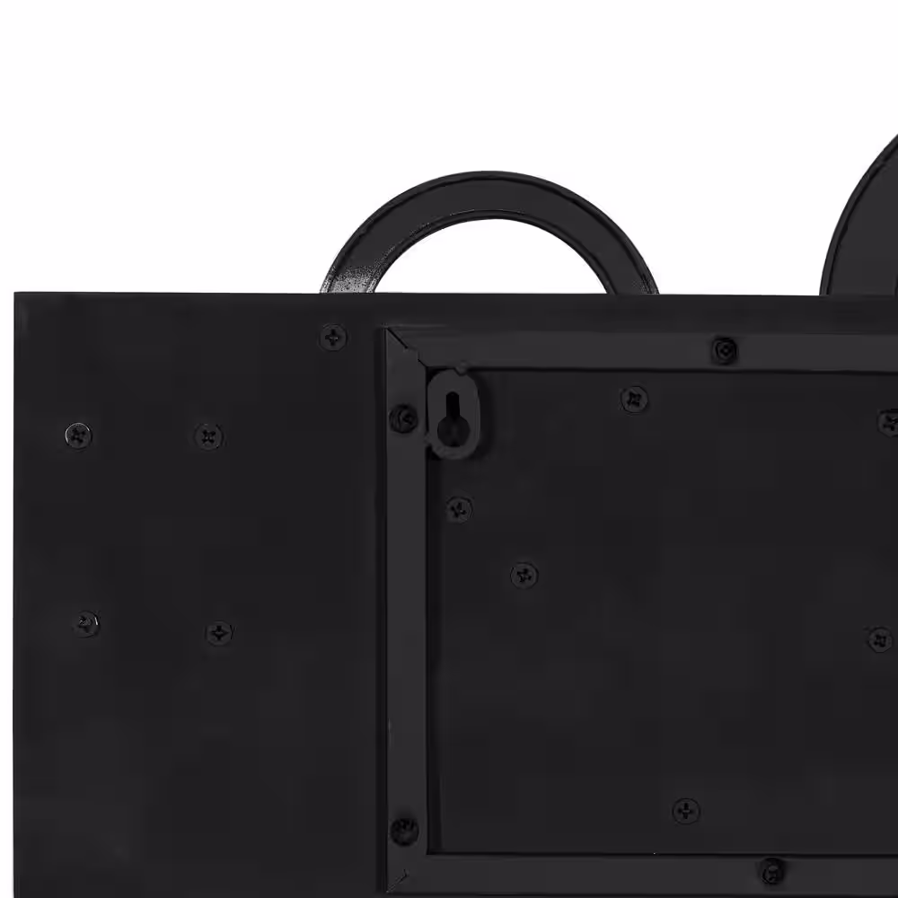 Litton Lane Wood Multi Colored Geometric Wall Decor with Overlapping Circle Cutouts