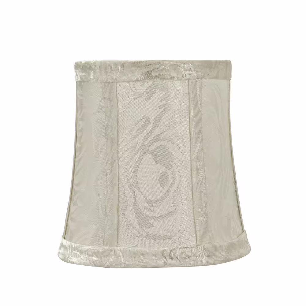 Aspen Creative Corporation 5 in. x 5 in. Off White Bell Lamp Shade (9-Pack)