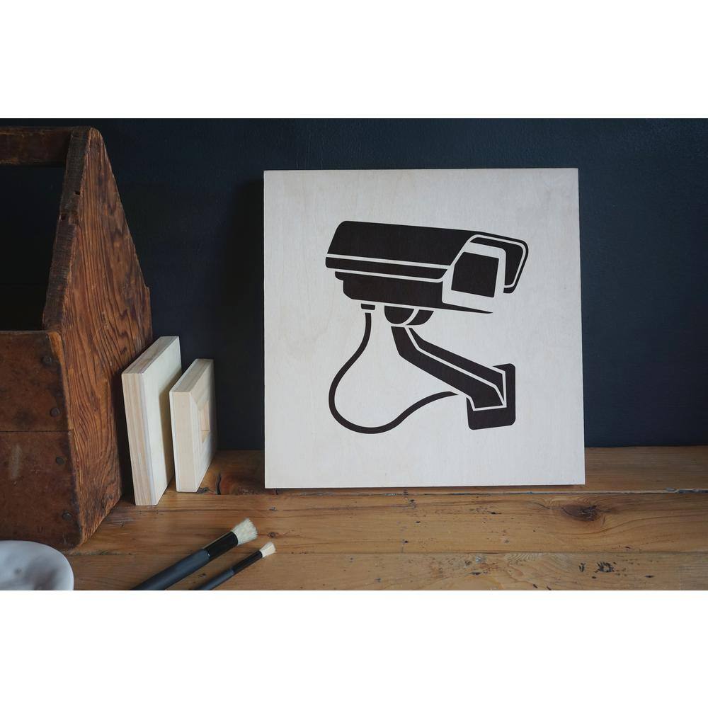 Stencil1 Surveillance Camera Stencil