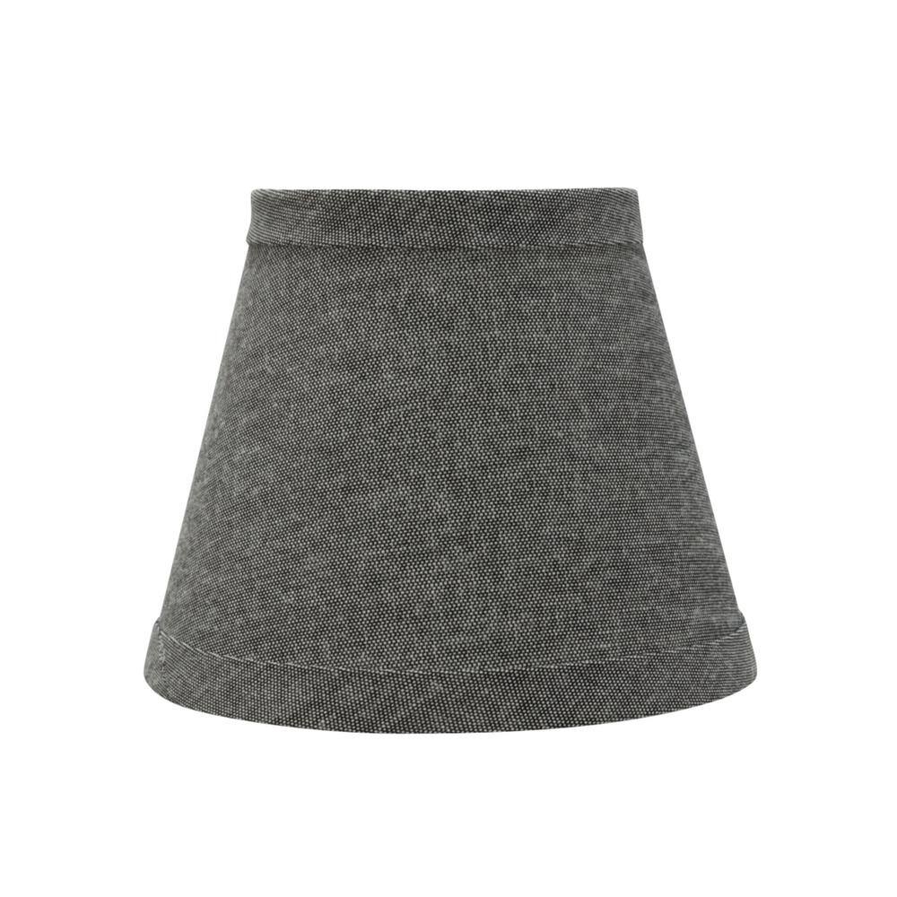 Aspen Creative Corporation 5 in. x 4 in. Grey Hardback Empire Lamp Shade (6 Pack)