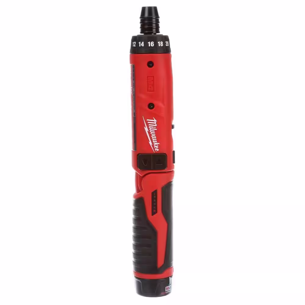 Milwaukee M4 4V Lithium-Ion Cordless 1/4 in. Hex Screwdriver 2-Battery Kit