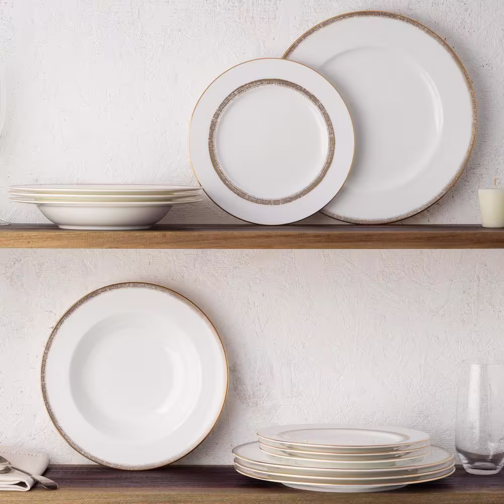 Noritake Haku 12-Piece Dinnerware Set (Service for 4)