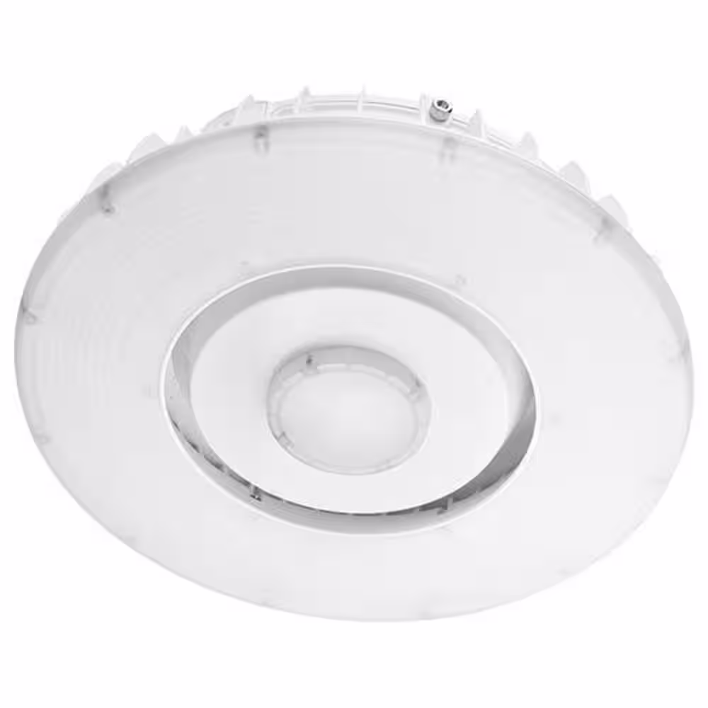 BEYOND LED TECHNOLOGY KP 210-Watt Equivalent Integrated LED White Housing Parking Garage Area Light Adjustable CCT 3000-5000K