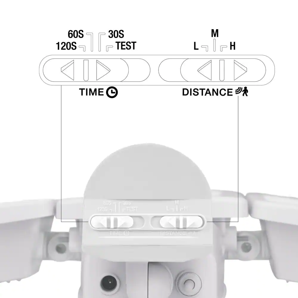 Sunforce Solar 180 Degree White Motion Activated Outdoor 120 LED Triple Head Integrated LED Area Light