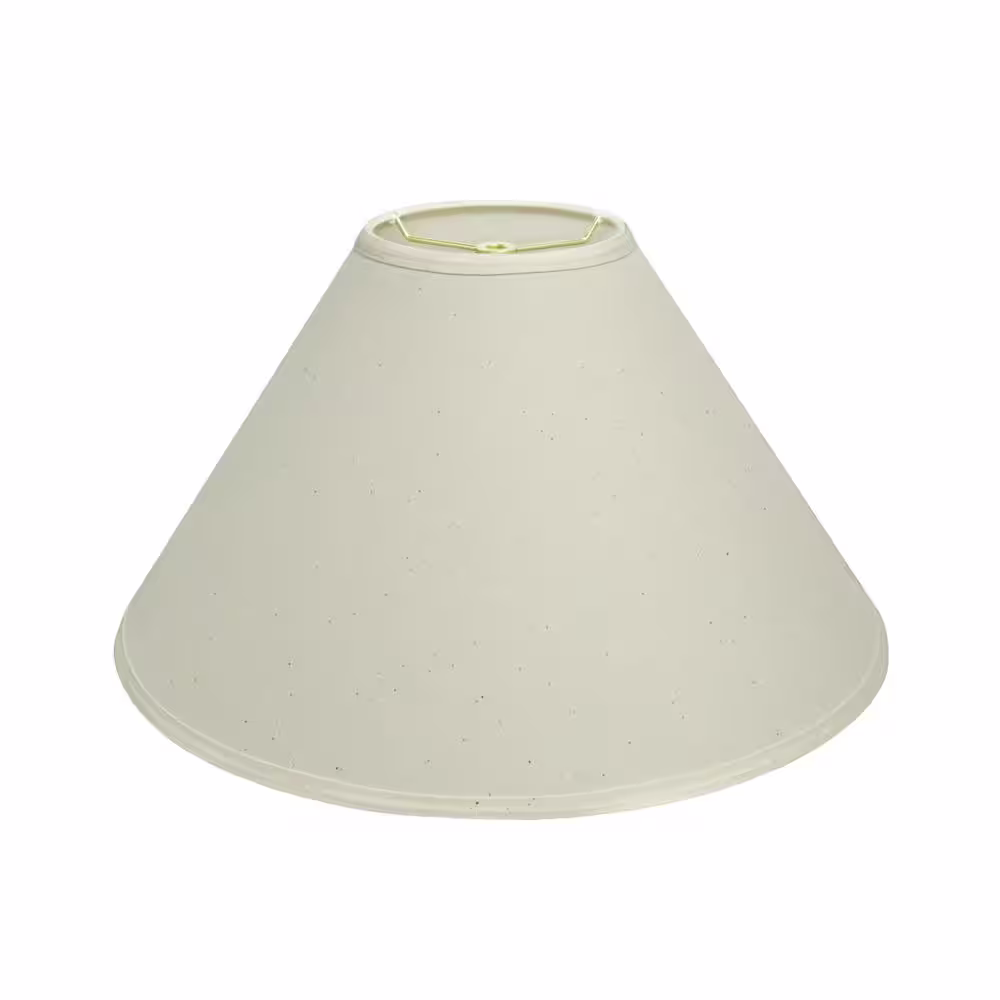 Aspen Creative Corporation 19 in. x 12 in. Off White Hardback Empire Lamp Shade