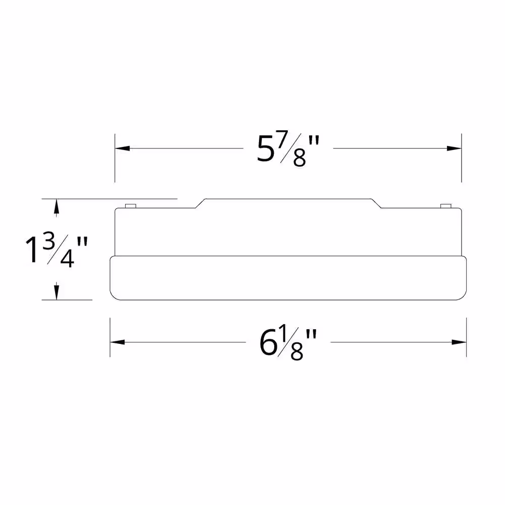 Modern Forms Aviator 1-Light LED 3000K Ceiling Fan Light Kit in Matte Black