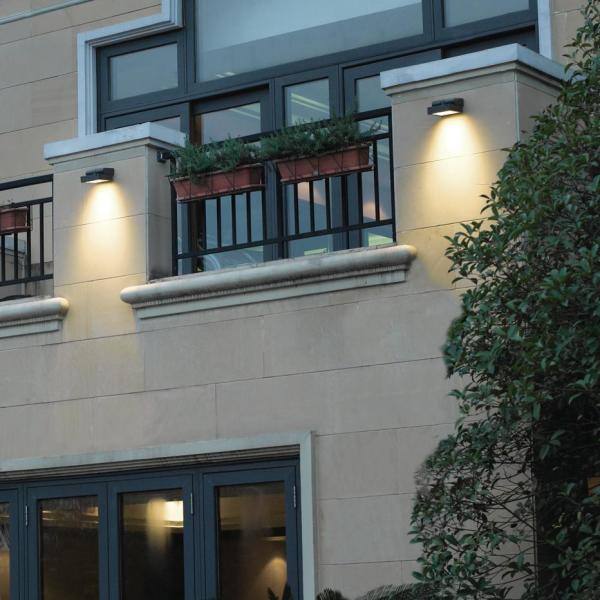 Eurofase Bravo Collection 16-Light Graphite Grey Outdoor LED Surface Mount