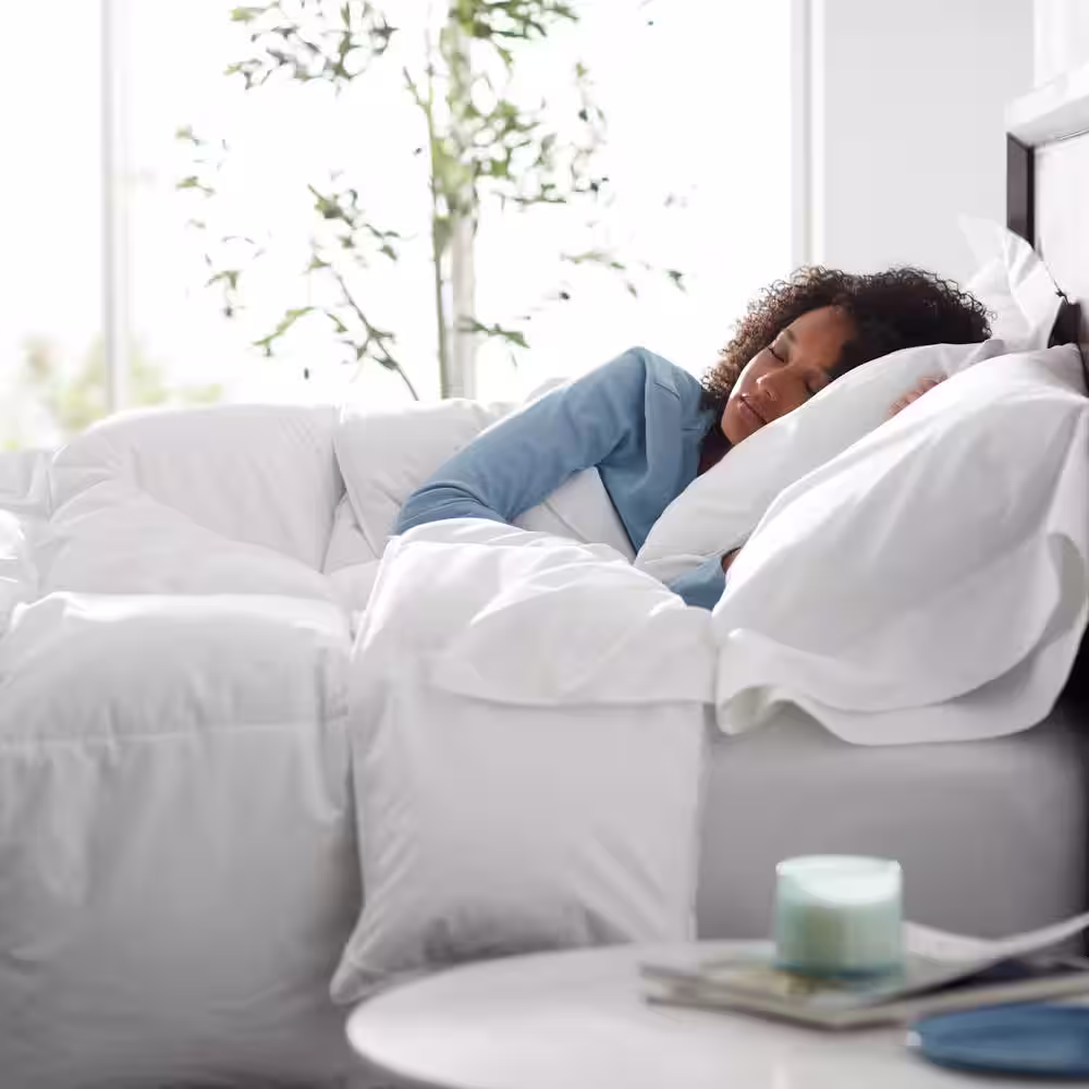 The Company Store Legends Luxury Primaloft Olympia Extra Warmth White Twin Alternative Down Comforter