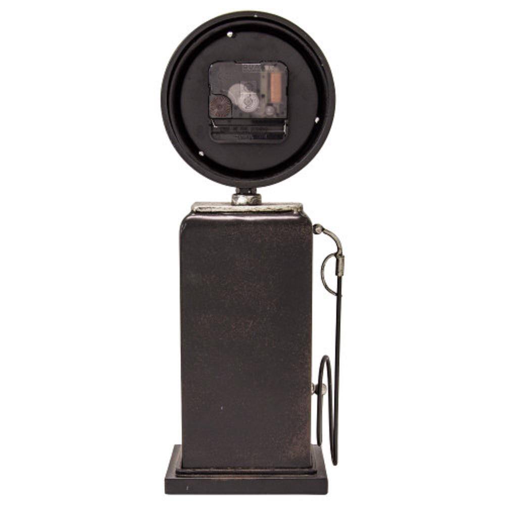 Yosemite Home Decor Old Town Black Table Top Clock