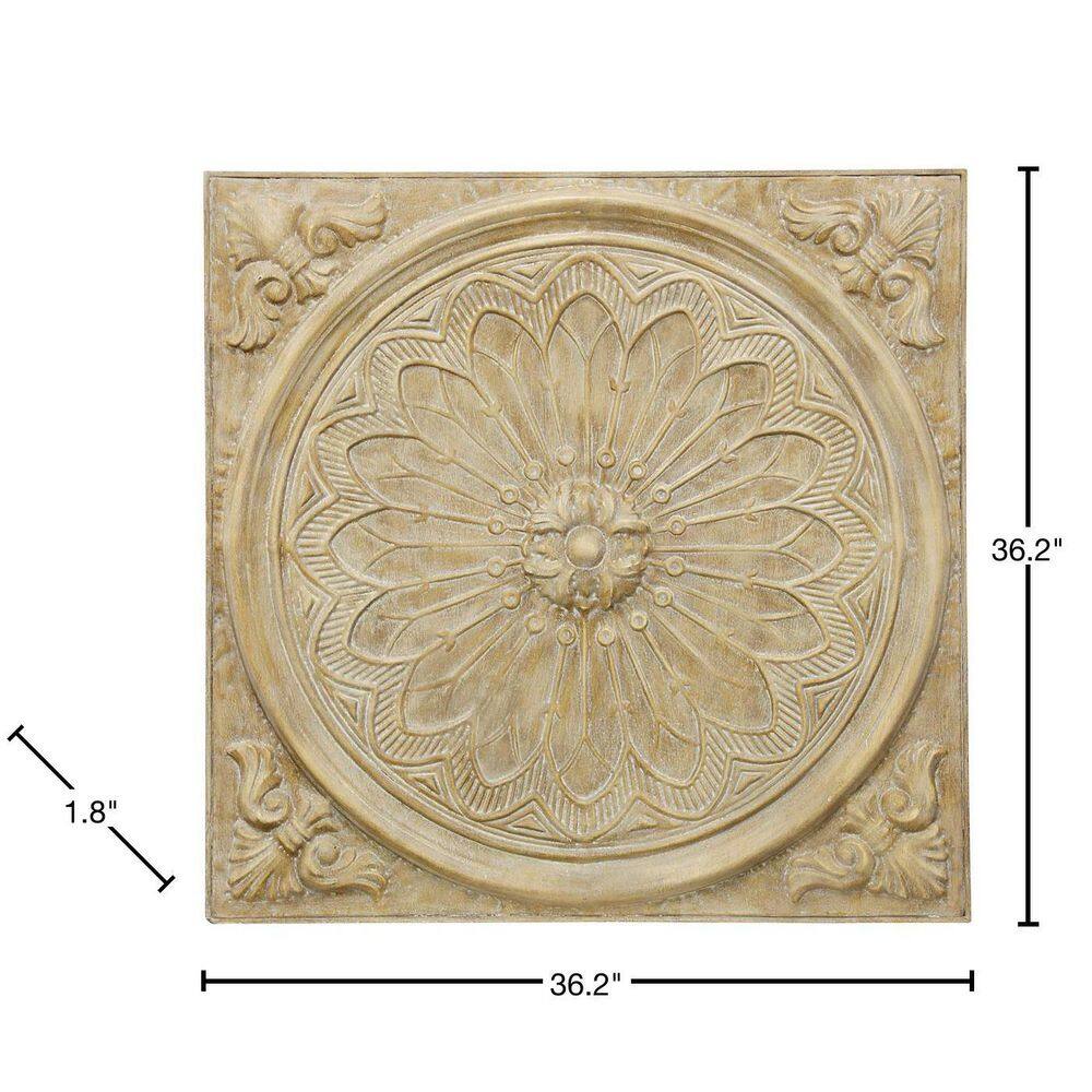 StyleCraft Traditional Medallion Natural Slate Metal Work