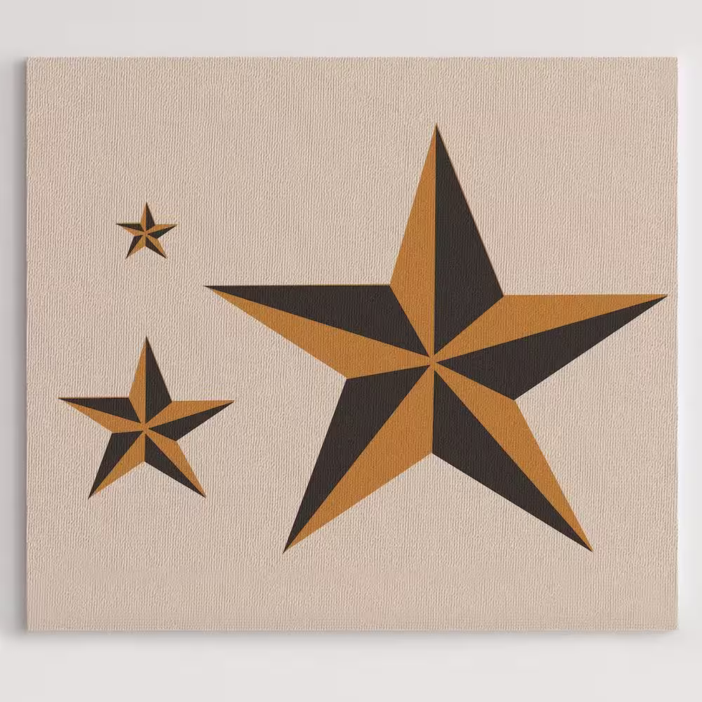 Stencil1 Rock Stars 2 Layer Stencil