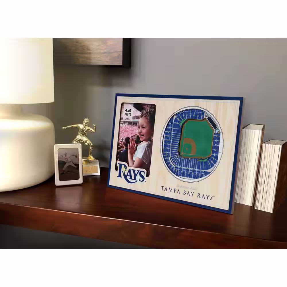 YouTheFan MLB Tampa Bay Rays 3D StadiumView Picture Frame - Tropicana Field