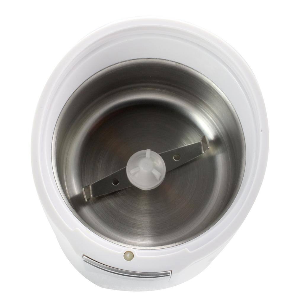 Better Chef 3.5 oz. White Blade Coffee Grinder