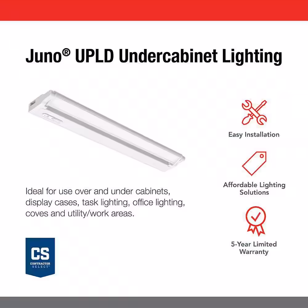 Juno UPLD 30 in. LED White Under Cabinet Light