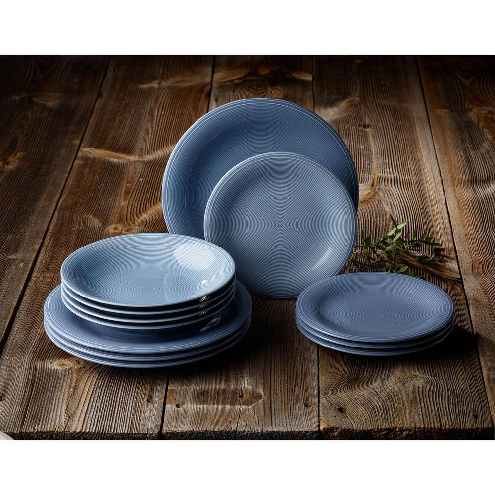 Villeroy & Boch Color Loop Horizon 12-piece Porcelain Dinnerware Set