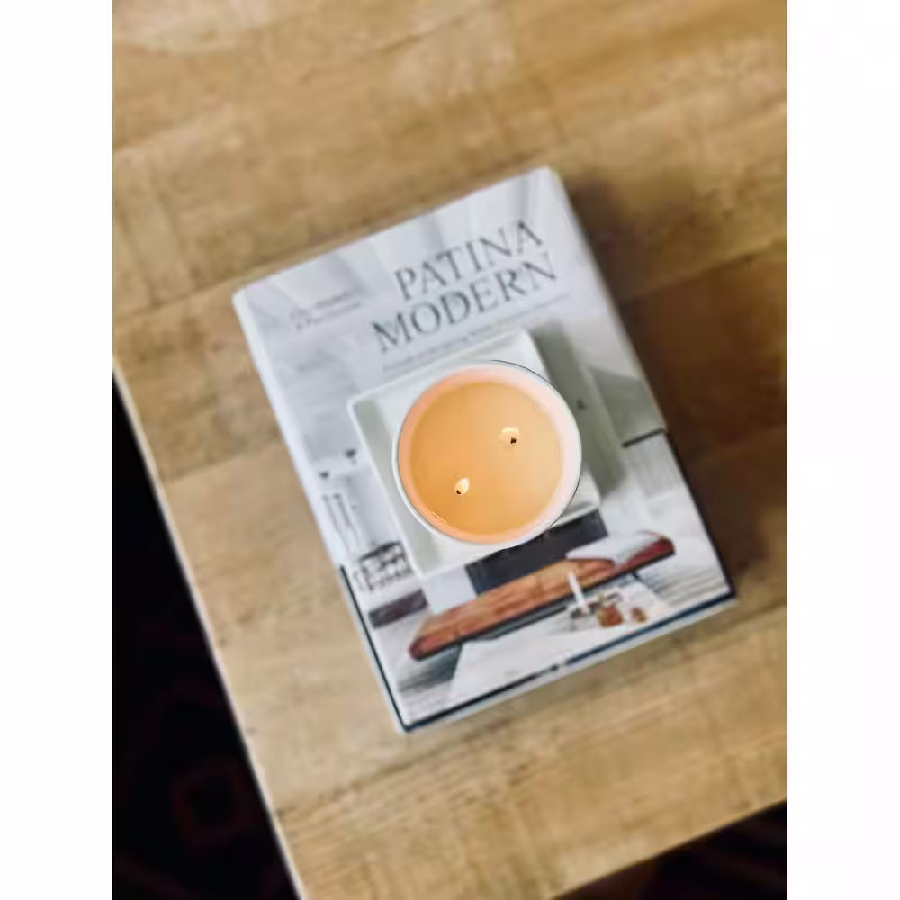 Z CANDLES Fig, White Matte Candle 12 oz.