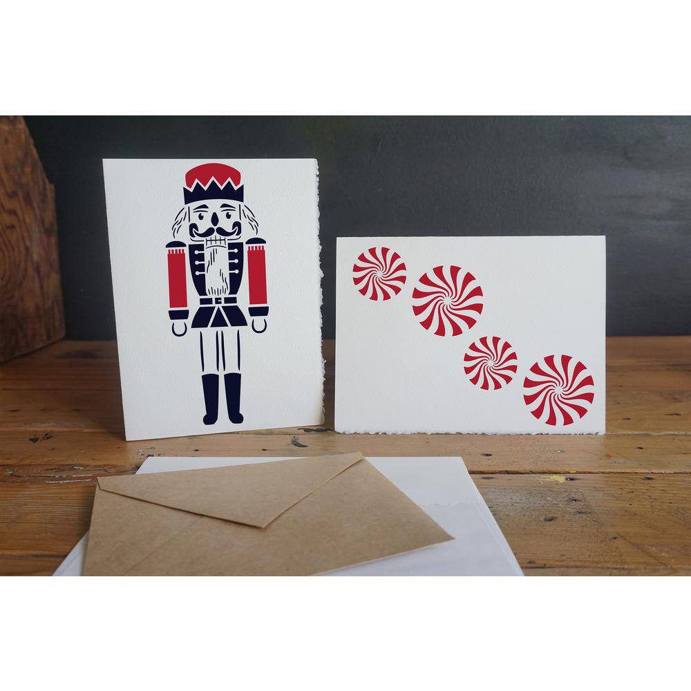 Stencil1 Nutcracker Stencil (4-Pack)
