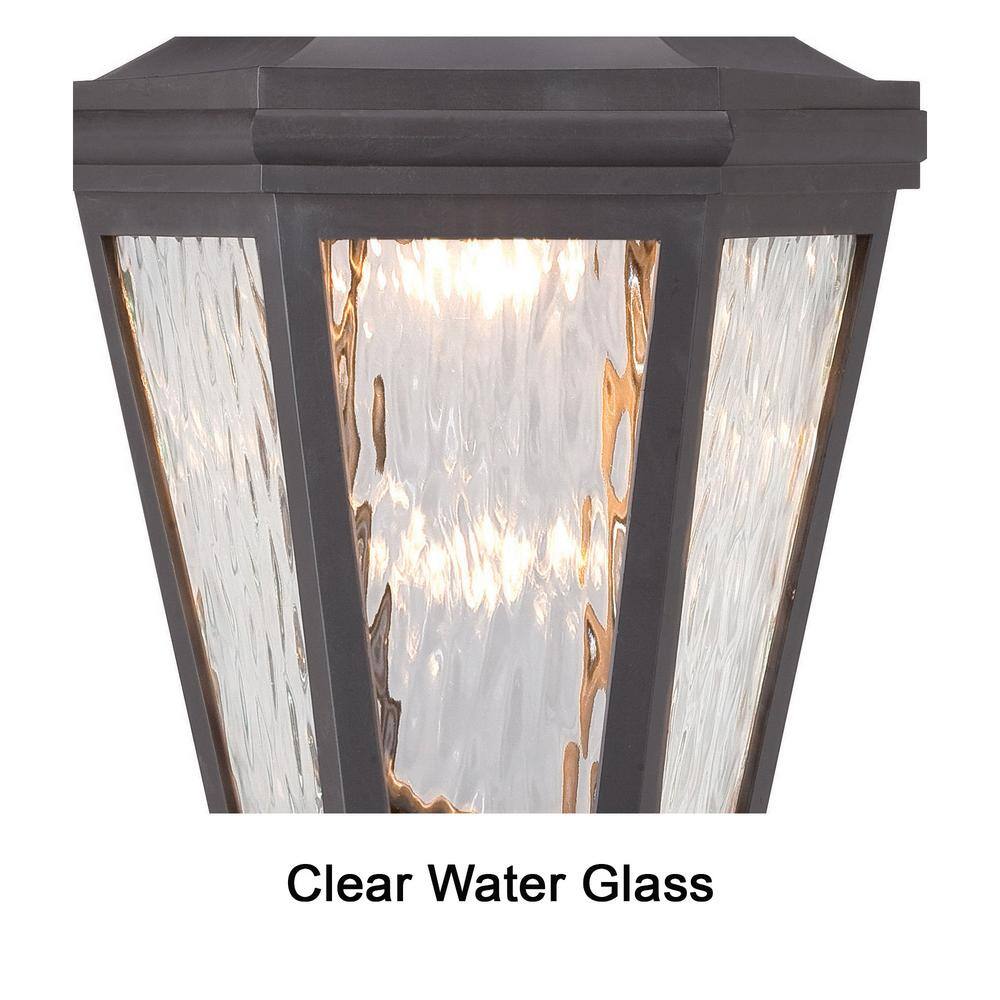 the great outdoors by Minka Lavery Hanford Pointe Oil-Rubbed Bronze Outdoor LED Chain Hung Lantern