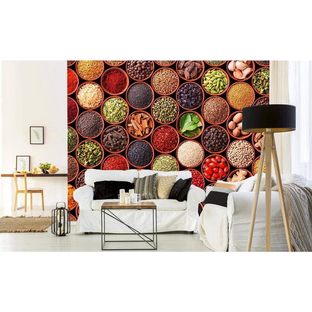 Dimex Bohemian Spice Bowls Contemporary Wall Mural
