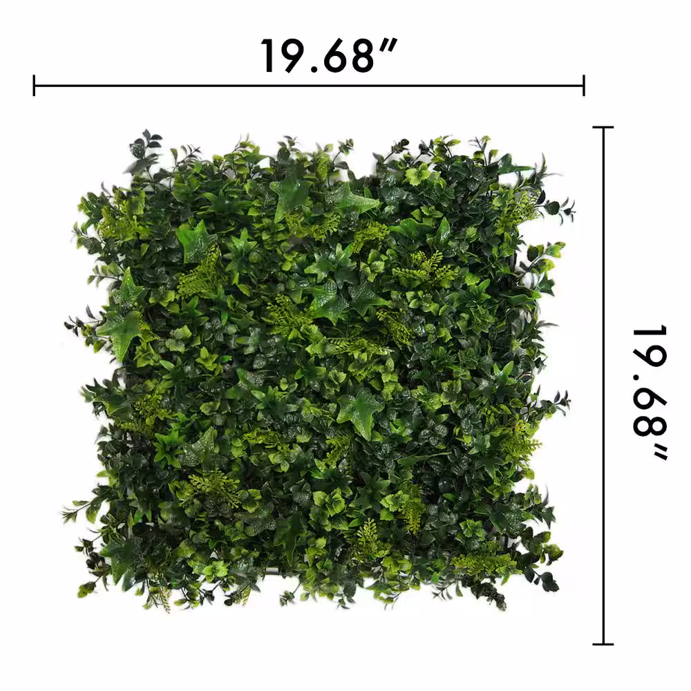 Green Smart Dekor 20 in. x 20 in. Artificial Moss Wall Panels (Set of 4)