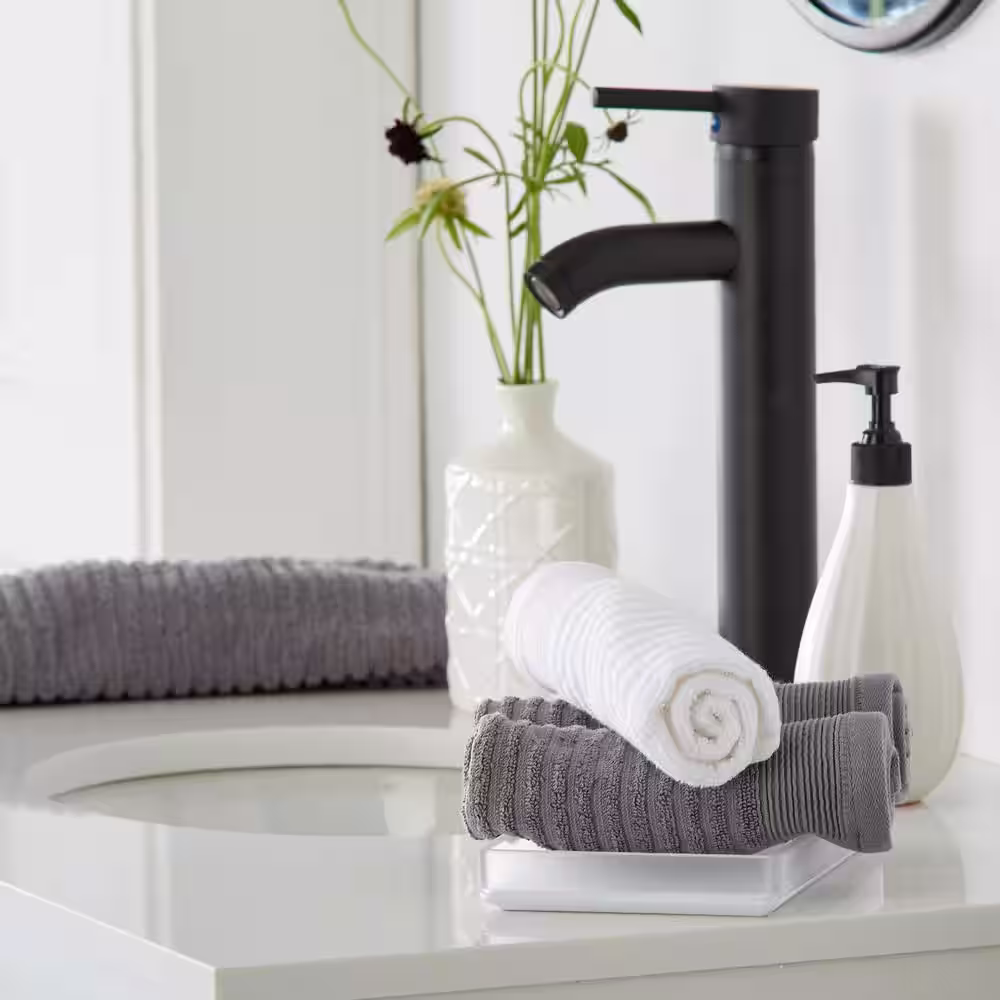 FRESHFOLDS Beige Solid 100% Cotton Bath Towel (Set of 2)