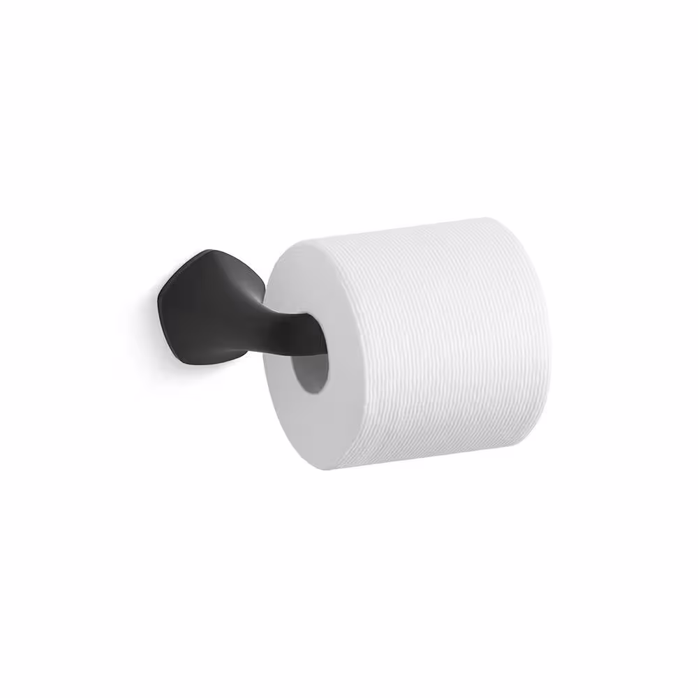 KOHLER Sundae Toilet Paper Holder in Matte Black