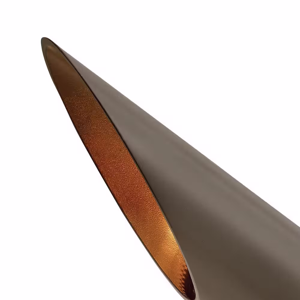 HINKLEY MR16 Low Voltage 50-Watt 12-Volt Bronze Outdoor Low Voltage Weather Resistant Spotlight with Long Cowl