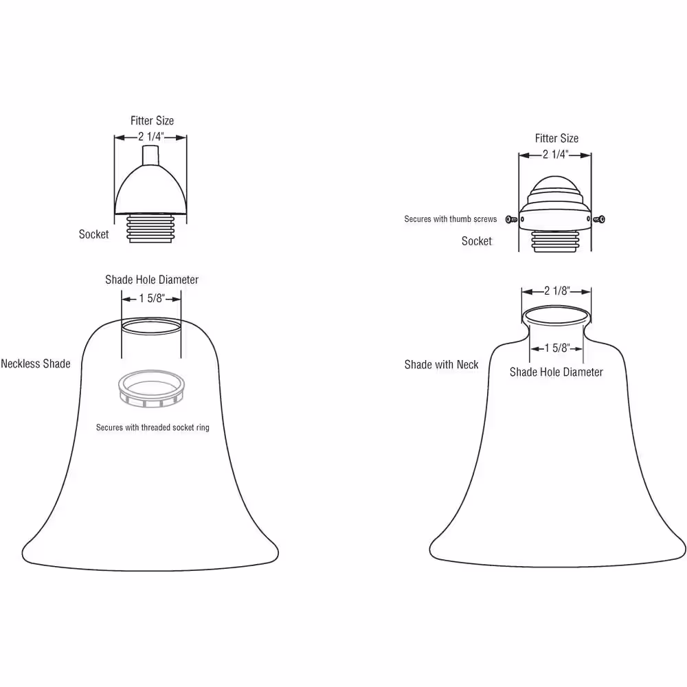 Westinghouse 7 in. Clear Glass Open Teardrop Shade with 2-1/4 in. Fitter and 7-1/2 in. Width