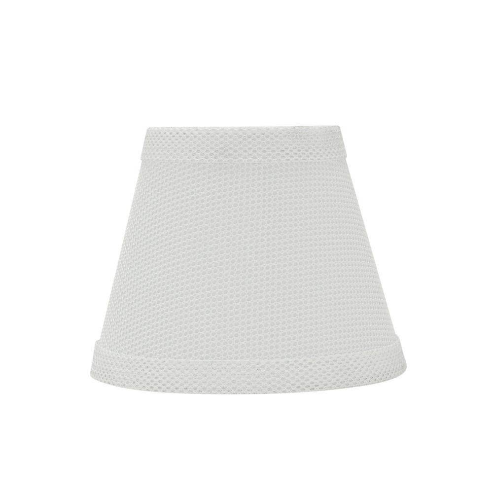 Aspen Creative Corporation 5 in. x 4 in. White Hardback Empire Lamp Shade (2-Pack)