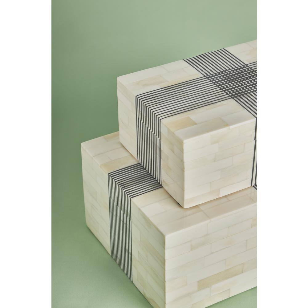 GAURI KOHLI Riviera Decorative Boxes (Set of 2)