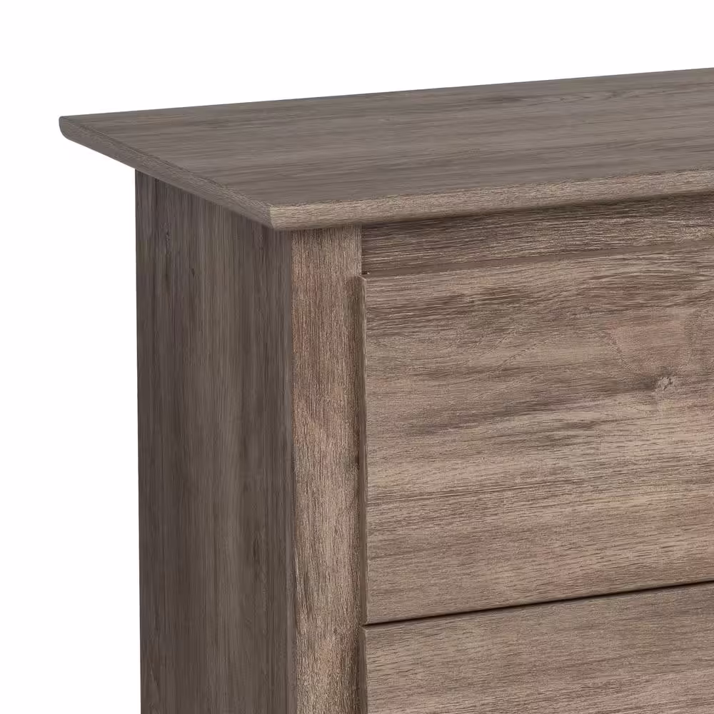 Prepac Salt Spring 6-Drawer Drifted Gray Dresser
