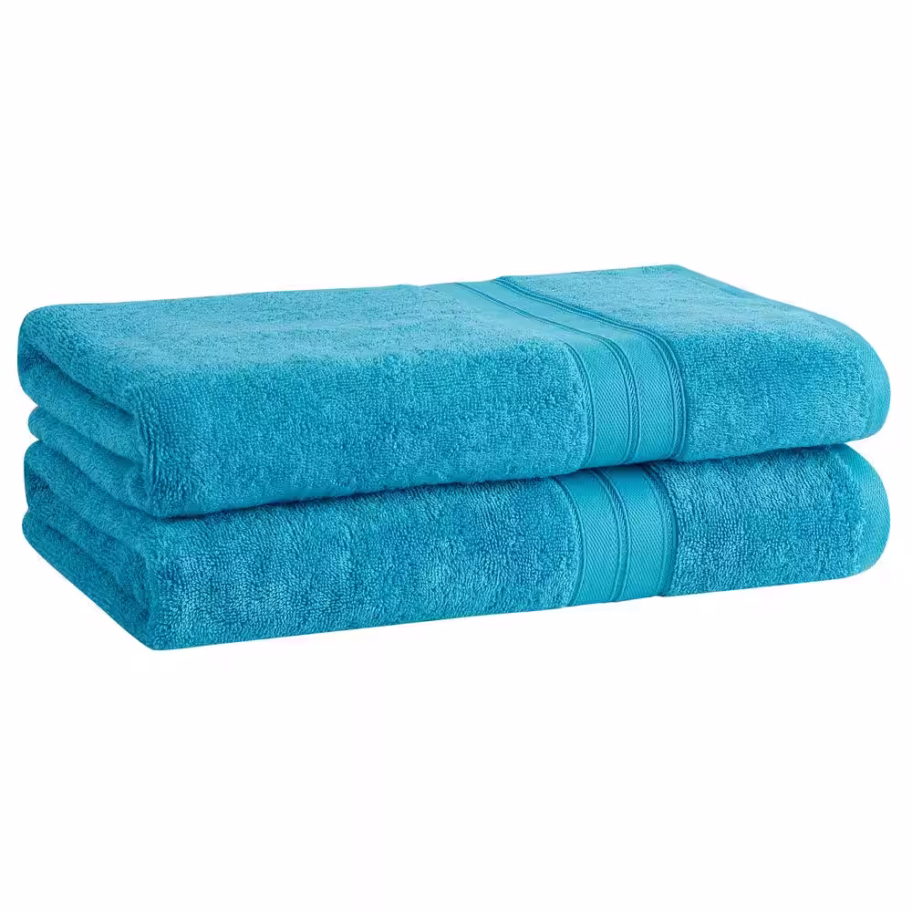 Cannon Cannon Cotton Bamboo blend 6-Piece Towel Set, Aquamarine
