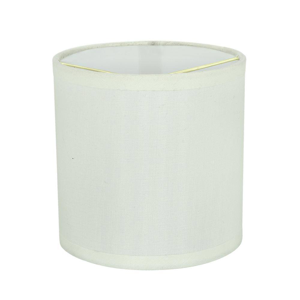 Aspen Creative Corporation 5 in. x 5 in. Off White Drum Lamp Shade