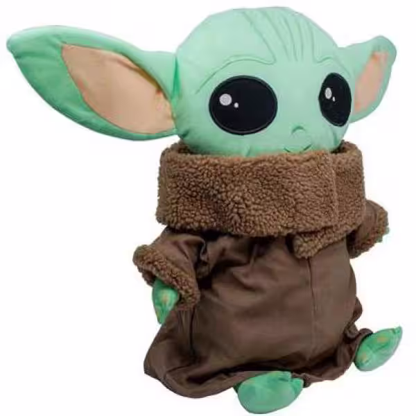 None Star Wars The Child Plush Green 16 x 9 x 6 in. Stuffed Pillow
