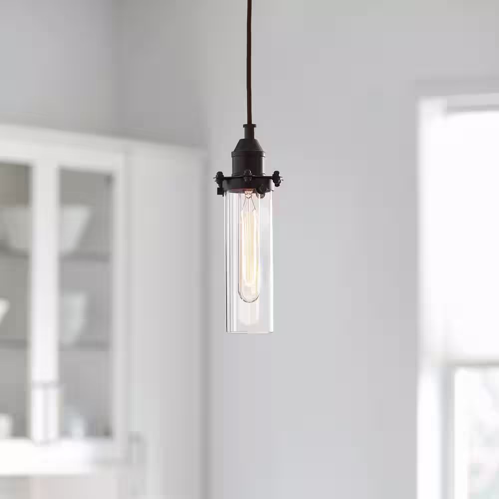 Home Decorators Collection Fulton 1-Light Oil-Rubbed Bronze Pendant