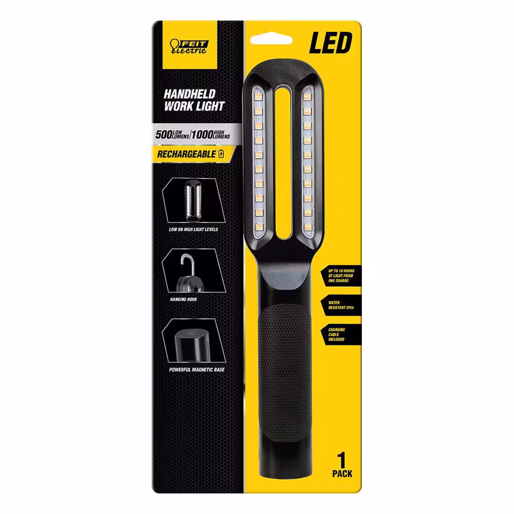 Feit Electric 500/1000 Lumens LED Rechargeable Handheld Work Light