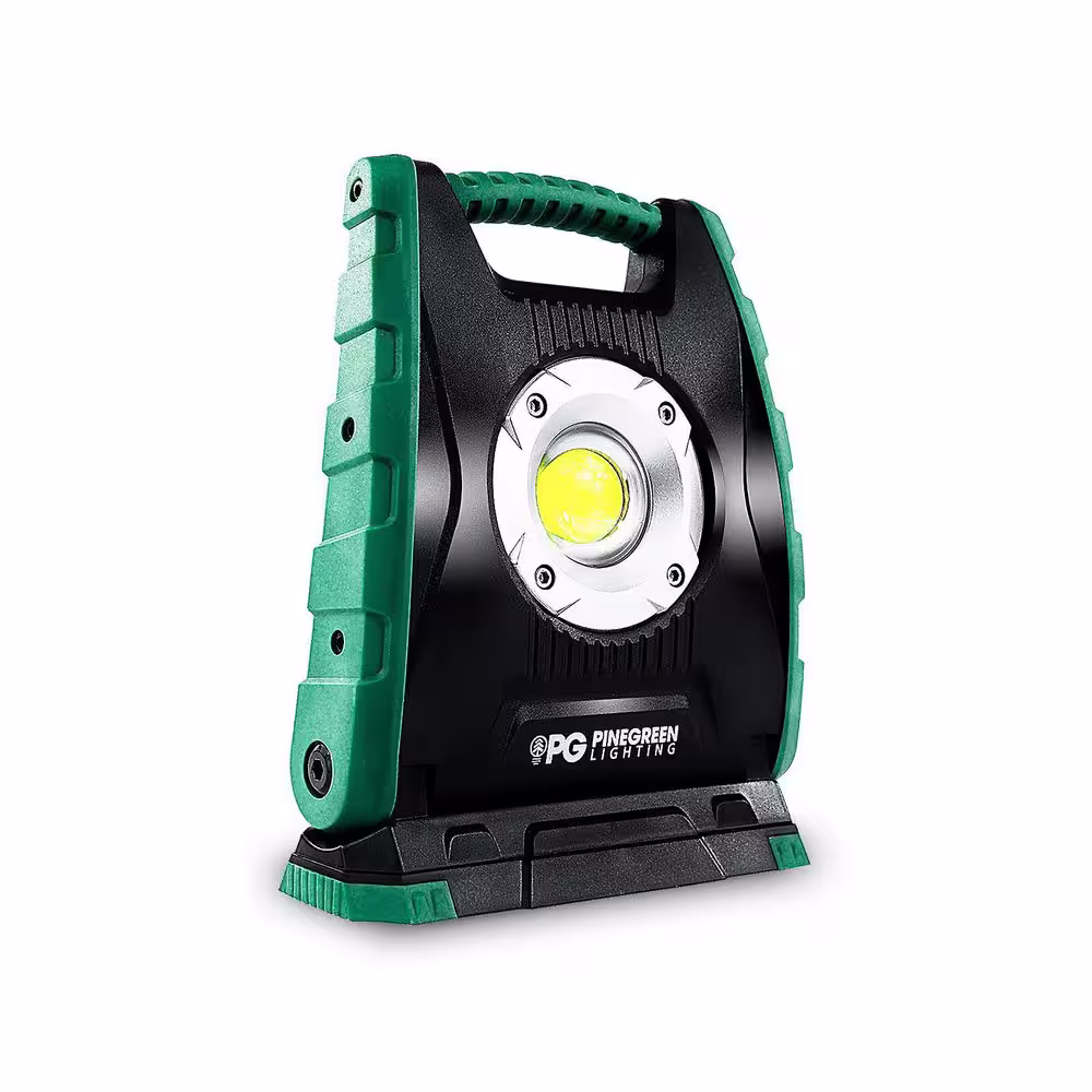 Pinegreen Lighting 1000 Lumens LED Rechargeable Work Light with Magnet Base