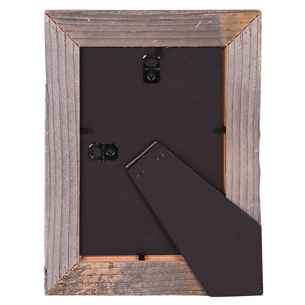 BarnwoodUSA Rustic Farmhouse 5 in. x 7 in. White Wash Reclaimed Picture Frame (1.5 in. Molding)