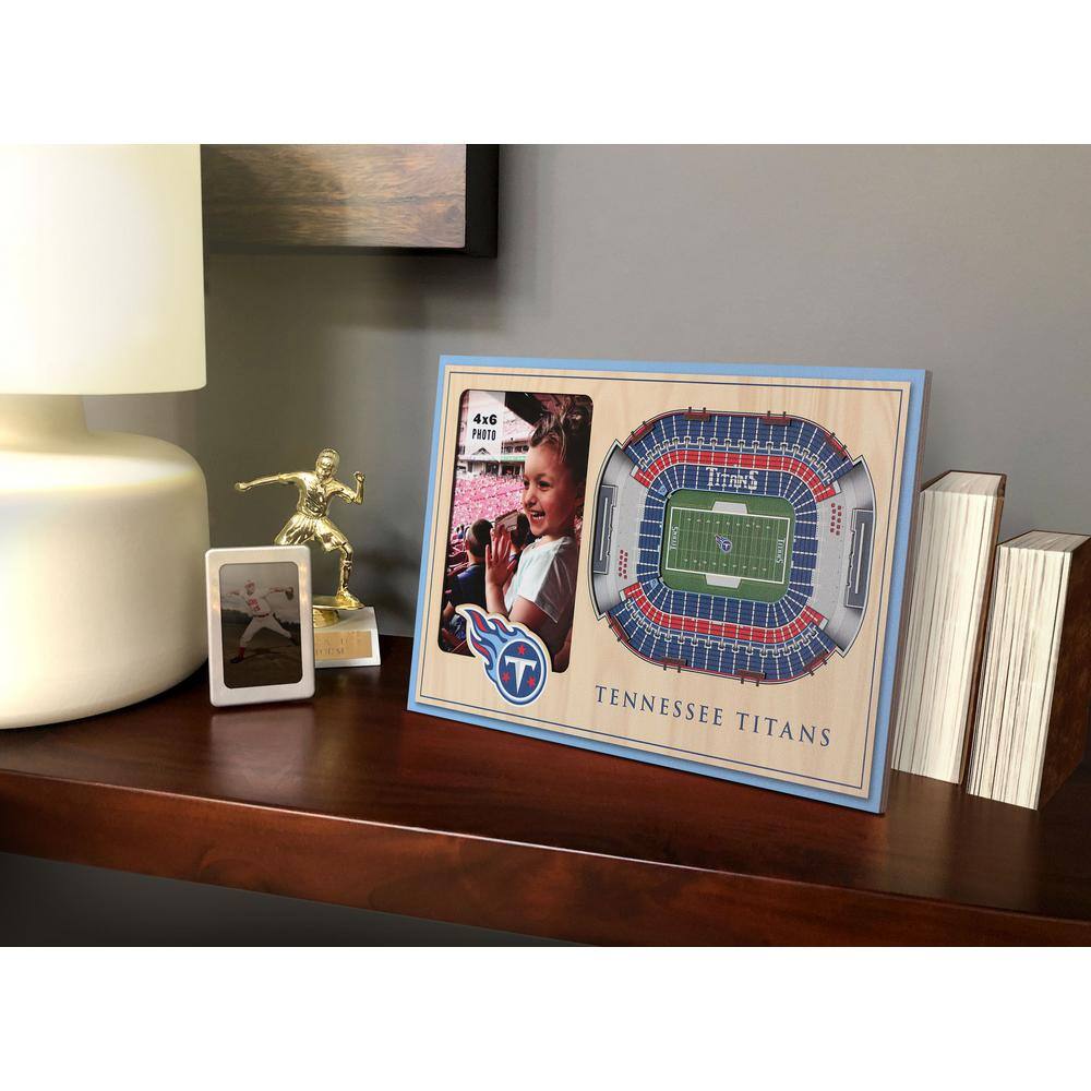 YouTheFan NFL Tennessee Titans 3D StadiumView Picture Frame - Nissan Stadium